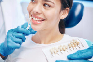 Porcelain veneers in Beverly Hills